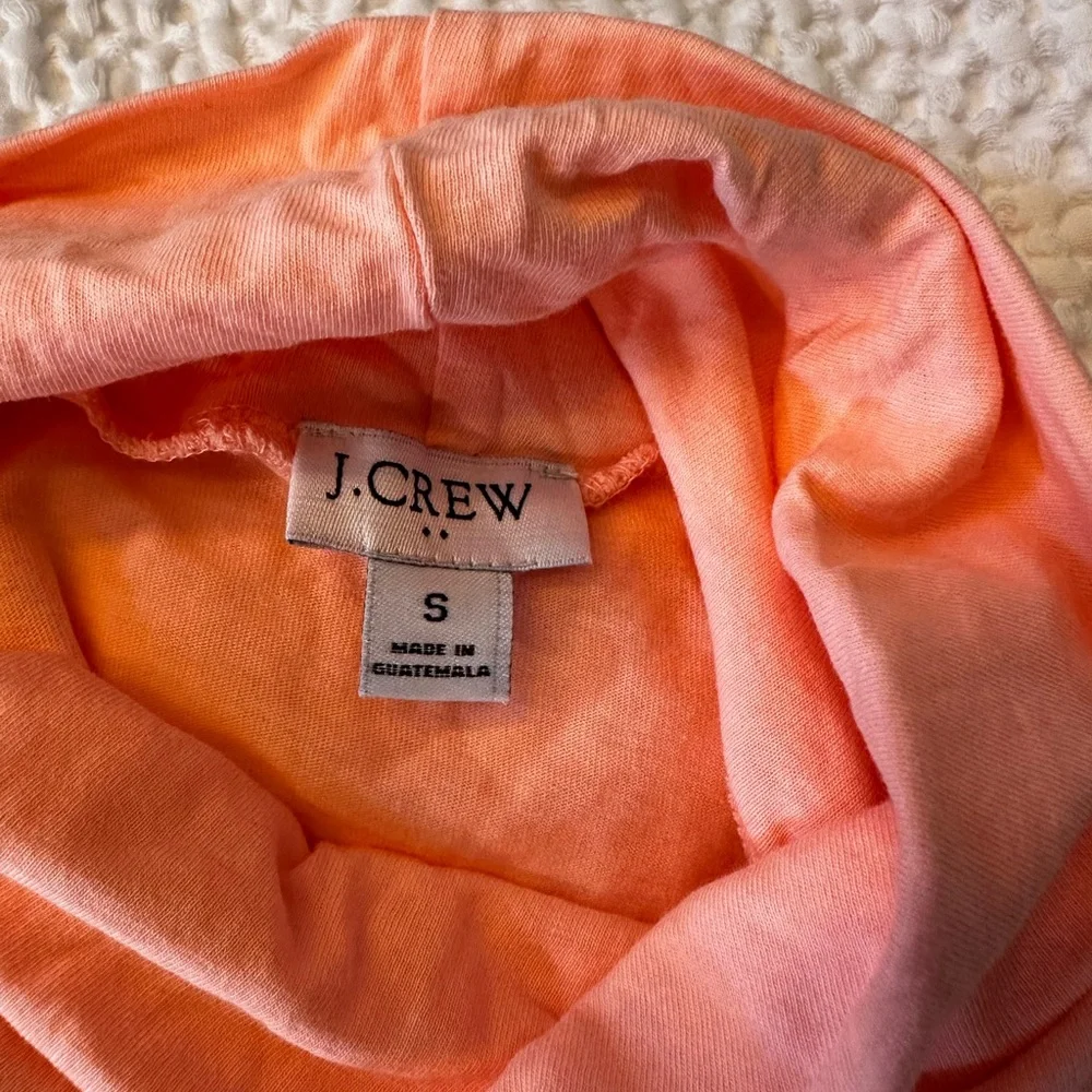 Jcrew sz small NWOT light‎ pink cotton turtleneck